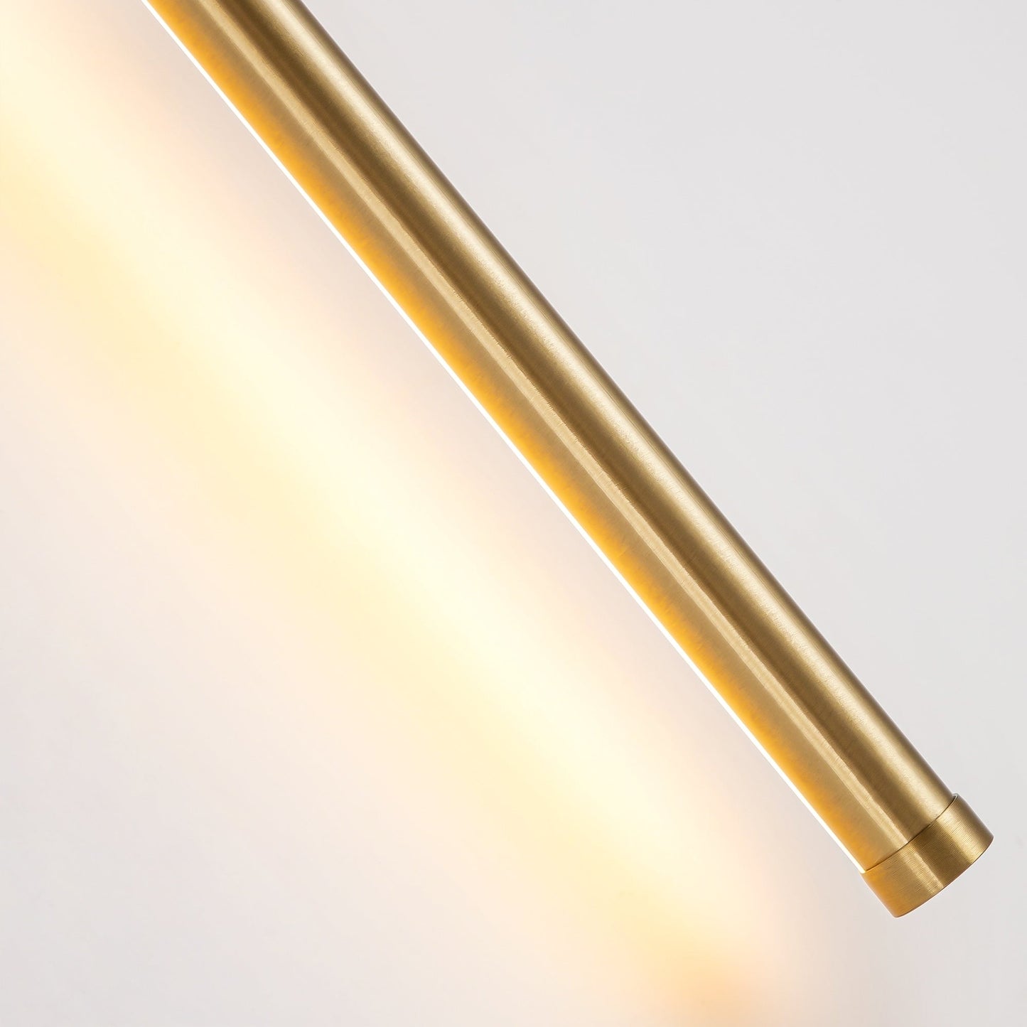 Applique murale linéaire moderne à 1 ampoule, noire/dorée/nickel, à LED, à intensité variable, pour salle de bain