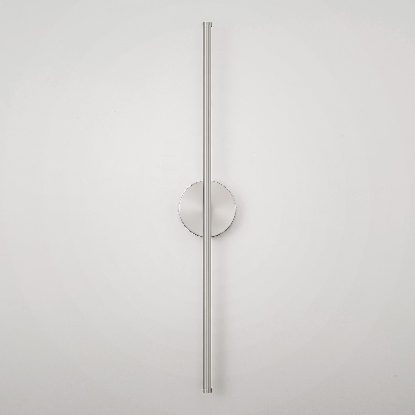 Applique murale linéaire moderne à 1 ampoule, noire/dorée/nickel, à LED, à intensité variable, pour salle de bain