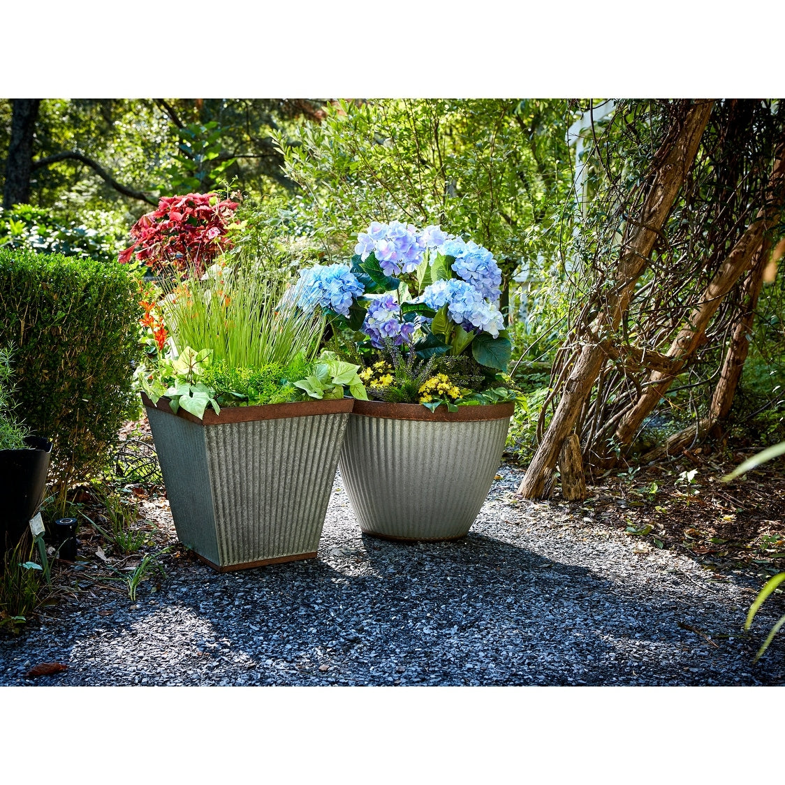 Jardinière Westlake pour patio sud