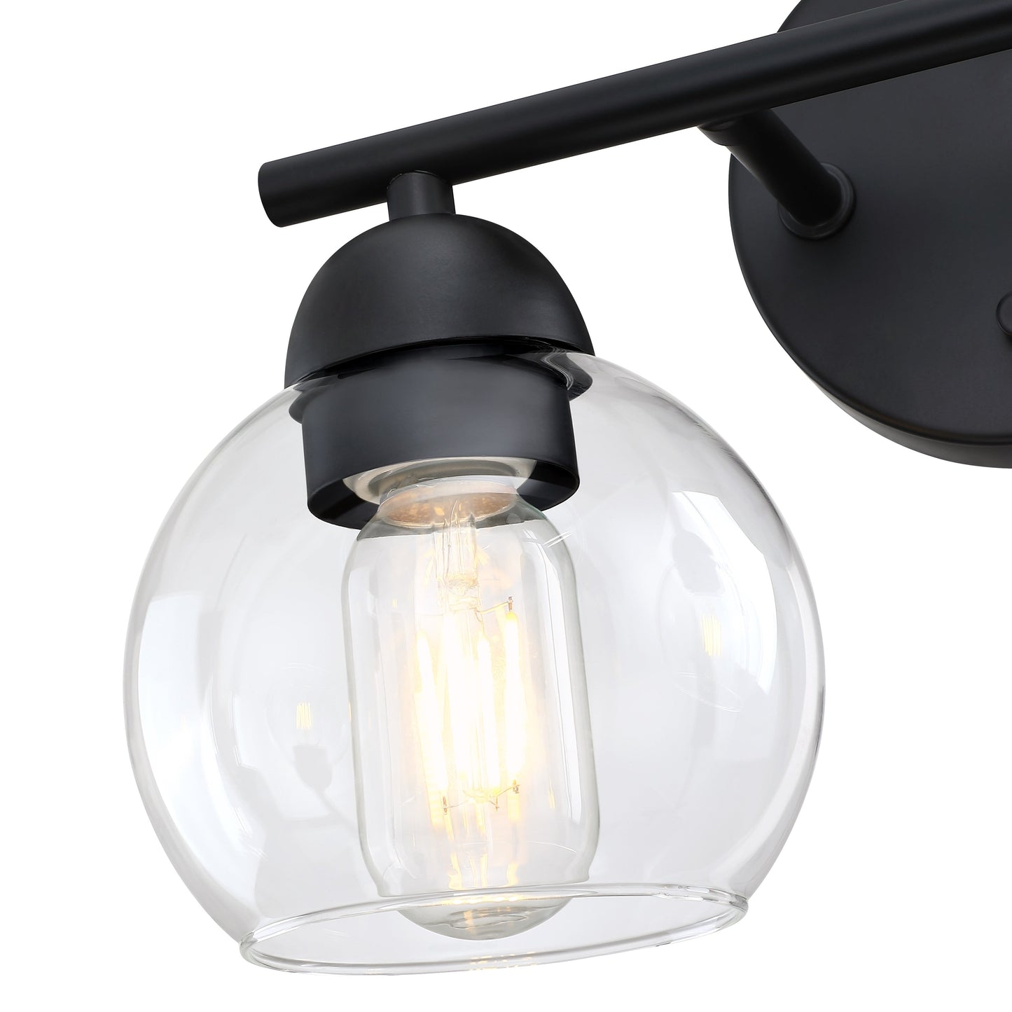 Luminaires de salle de bain vintage à 2 lampes
