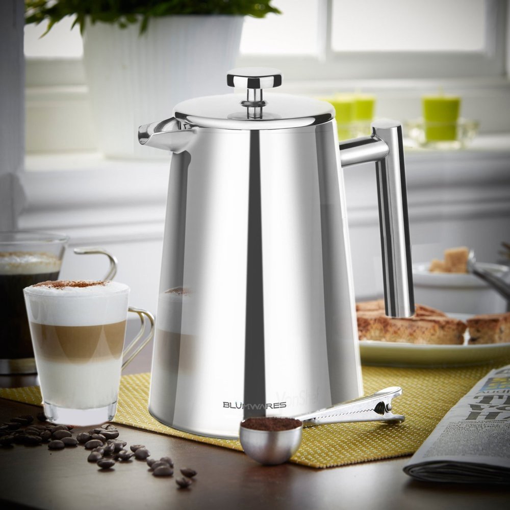 Cafetière à piston française de 50 onces