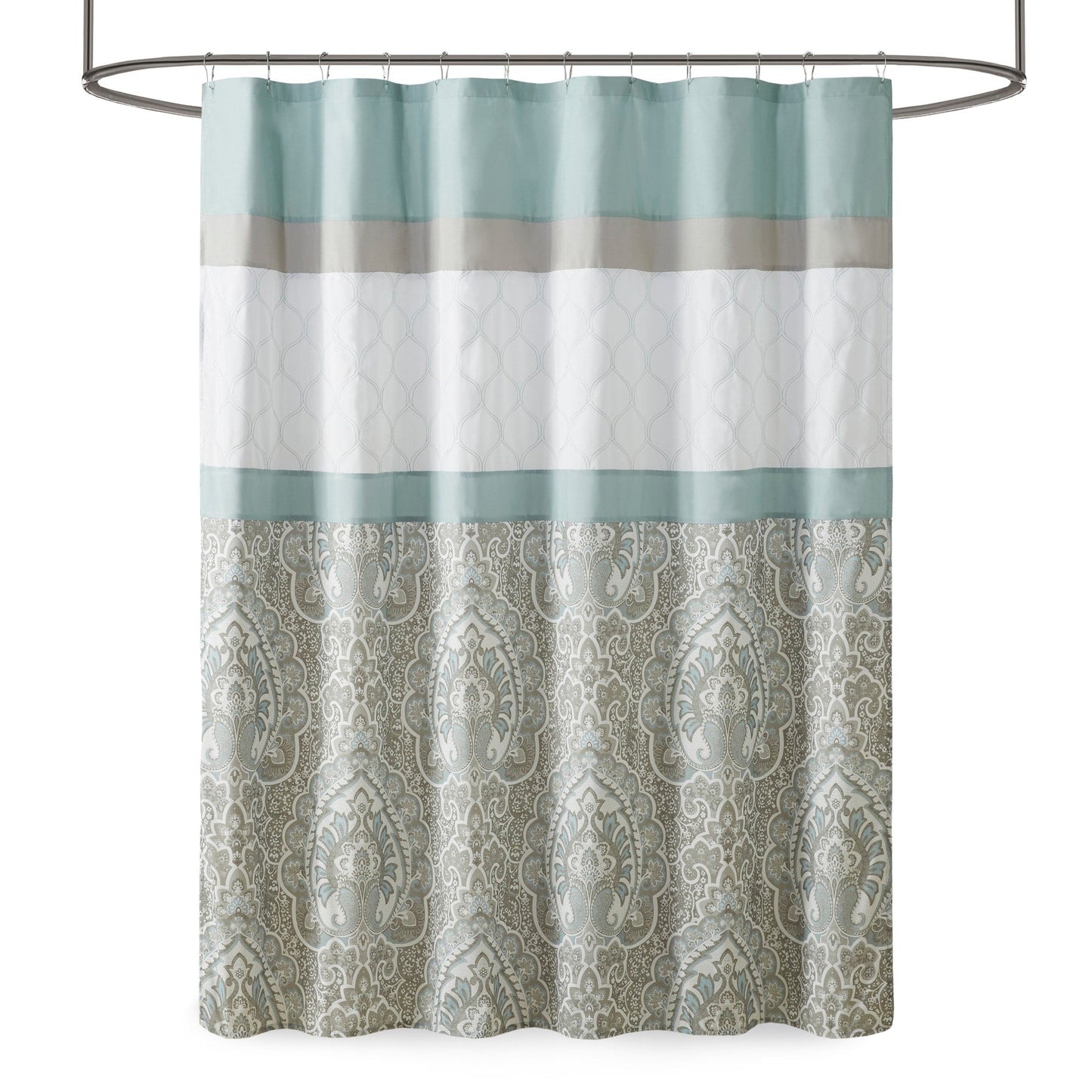 Rideau de douche imprimé et brodé Josefina 510 Design