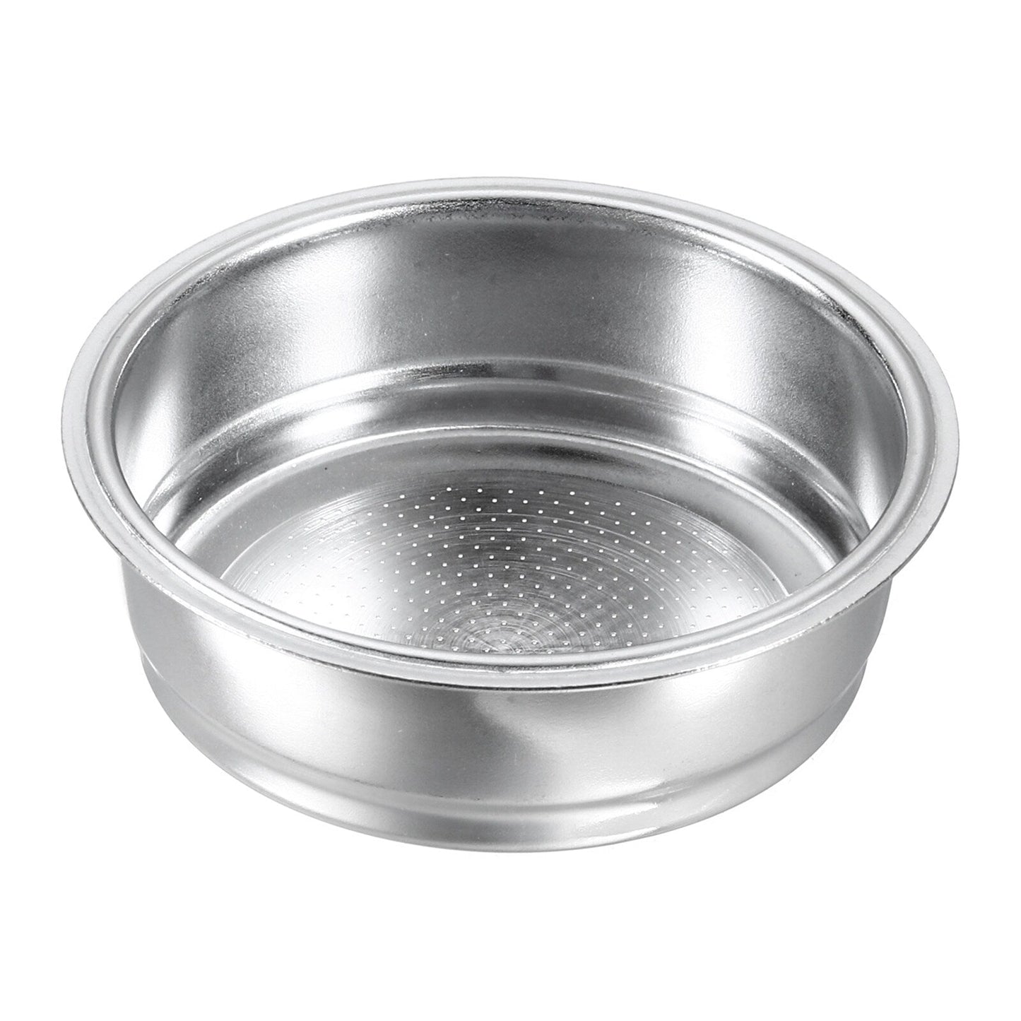 Panier filtre à café 51 mm, bol pour machine à expresso 1 tasse en acier inoxydable - Argent
