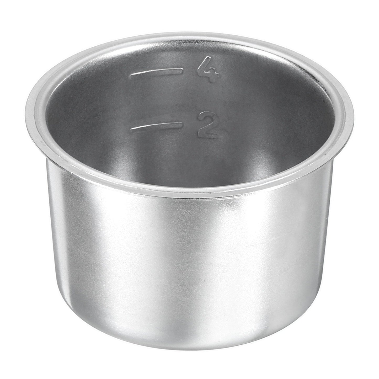 Panier filtre à café 51 mm, bol pour machine à expresso 4 tasses en acier inoxydable - Argent