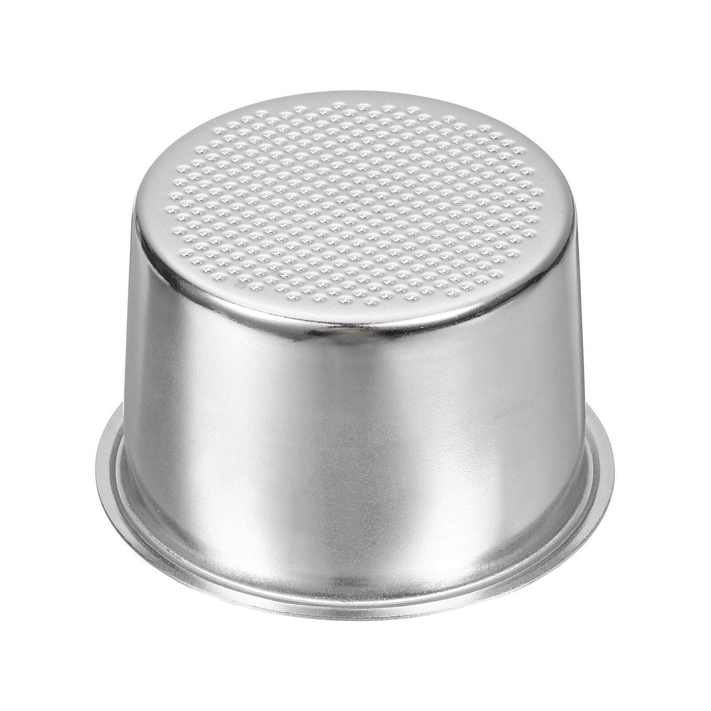 Panier filtre à café 51 mm, bol pour machine à expresso 4 tasses en acier inoxydable - Argent