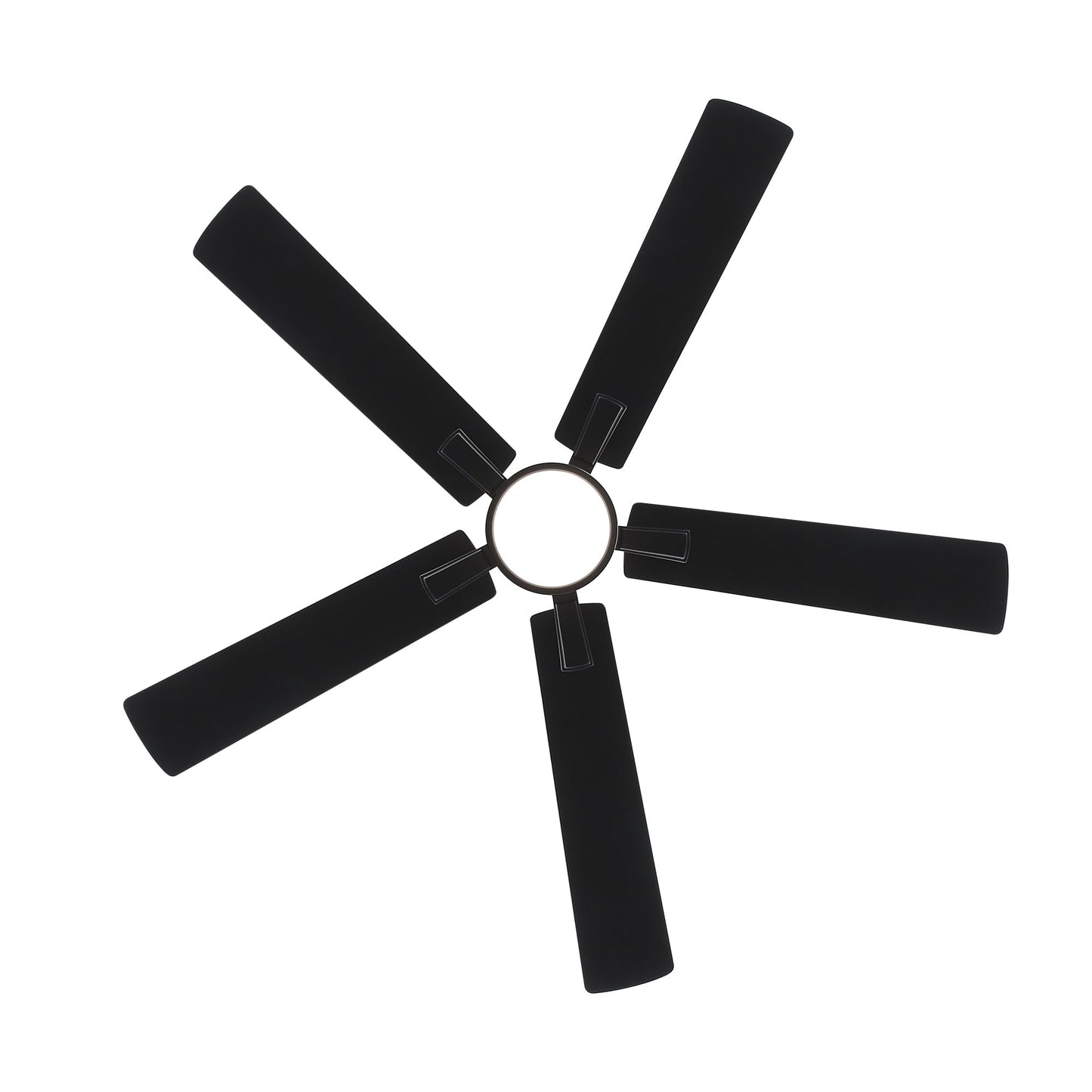 Ventilateur de plafond à DEL de 52 po avec kit d'éclairage et télécommande - 5 pales
