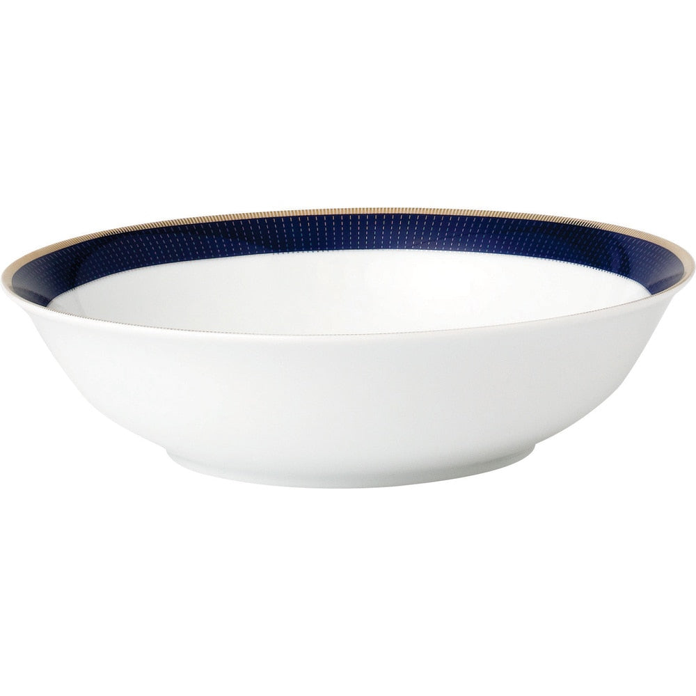Service de table en porcelaine tendre 57 pièces - Minuit - Doré