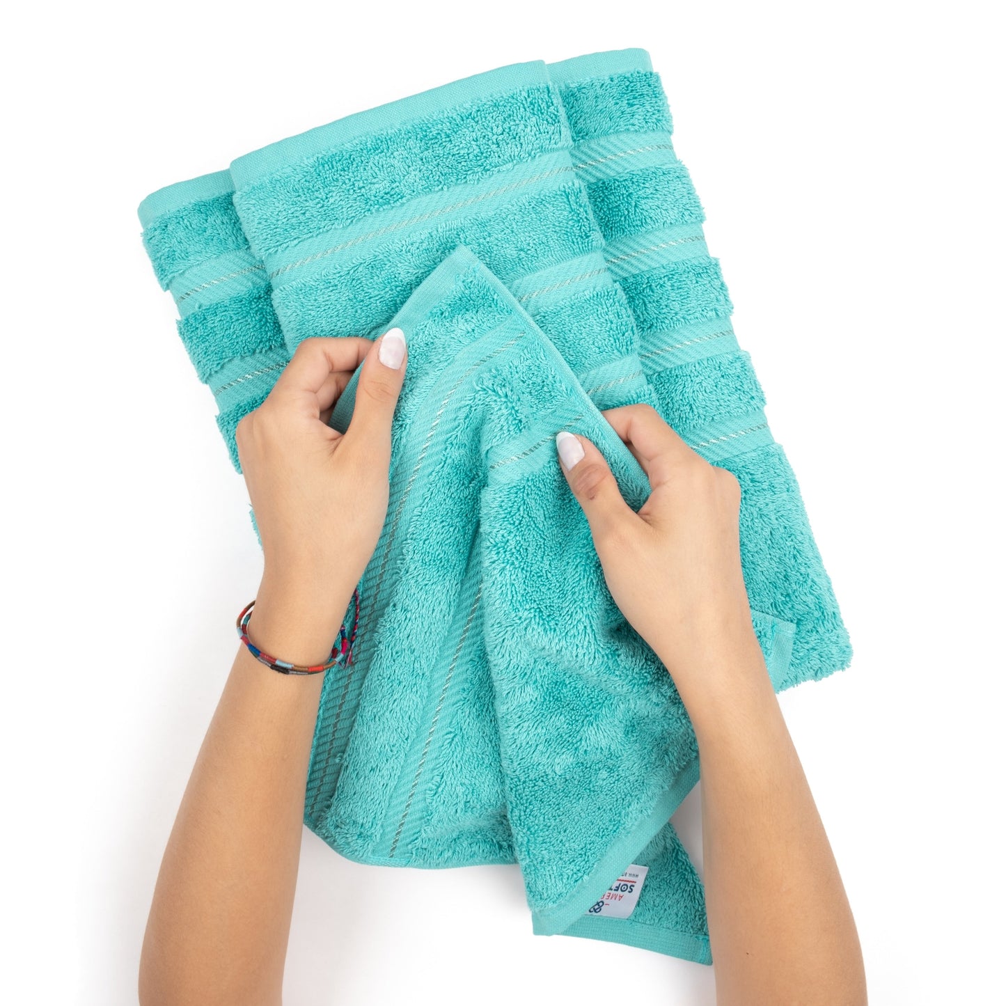 Ensemble de serviettes de bain 3 pièces 100 % coton Serviettes de bain turques de luxe Serviettes de toilette extra larges Serviettes de visage Ensemble de liquidation