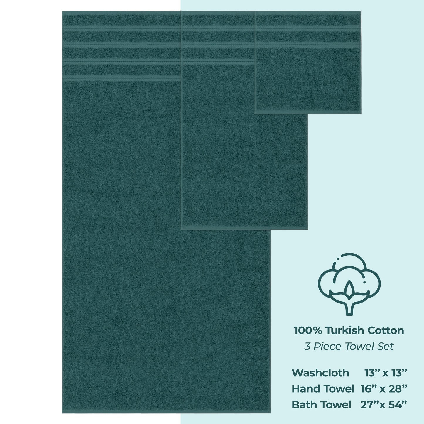 Ensemble de serviettes de bain 3 pièces 100 % coton Serviettes de bain turques de luxe Serviettes de toilette extra larges Serviettes de visage Ensemble de liquidation