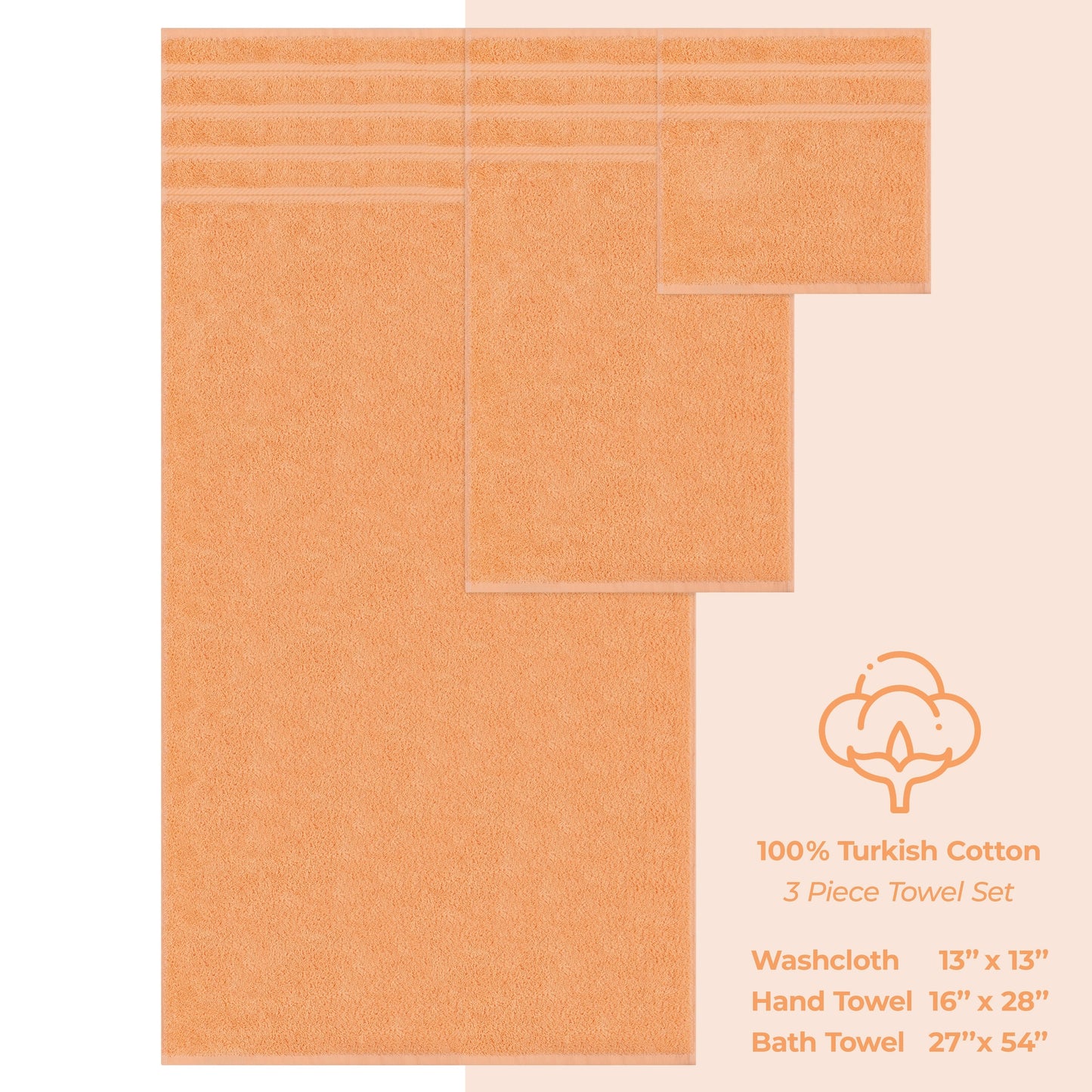 Ensemble de serviettes de bain 3 pièces 100 % coton Serviettes de bain turques de luxe Serviettes de toilette extra larges Serviettes de visage Ensemble de liquidation
