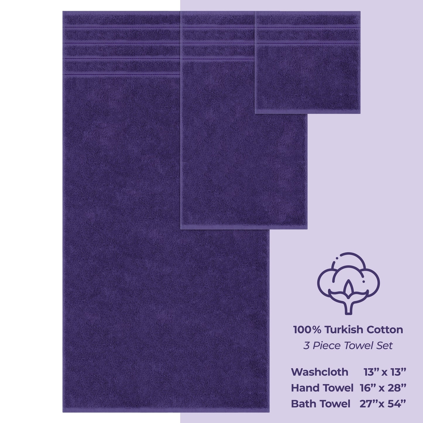 Ensemble de serviettes de bain 3 pièces 100 % coton Serviettes de bain turques de luxe Serviettes de toilette extra larges Serviettes de visage Ensemble de liquidation