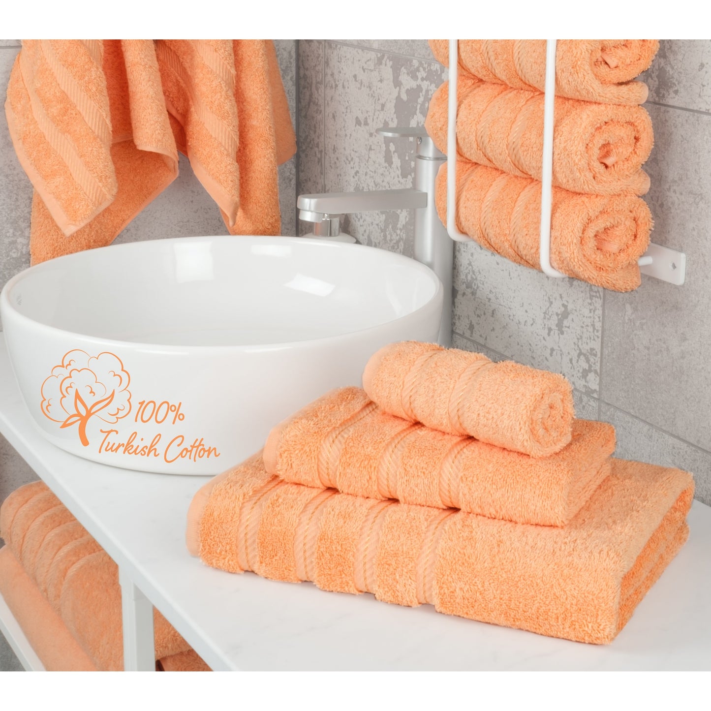 Ensemble de serviettes de bain 3 pièces 100 % coton Serviettes de bain turques de luxe Serviettes de toilette extra larges Serviettes de visage Ensemble de liquidation