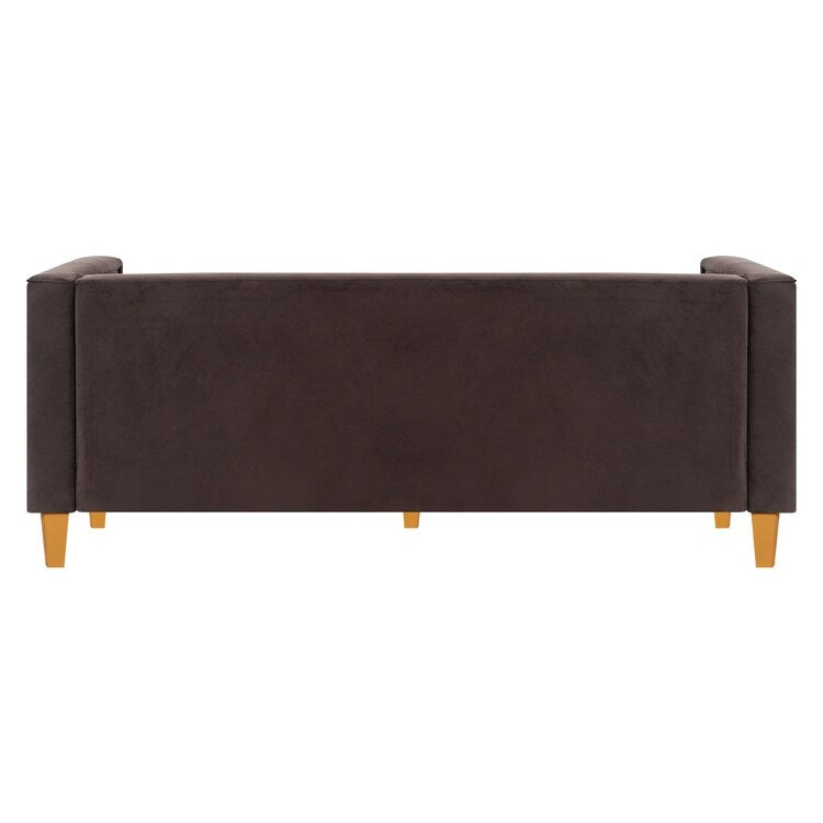 Sofa for Living Room Mid Century Sofa Tufted Cushion Solid Wooden Legs for Living Room Bedroom Comfy