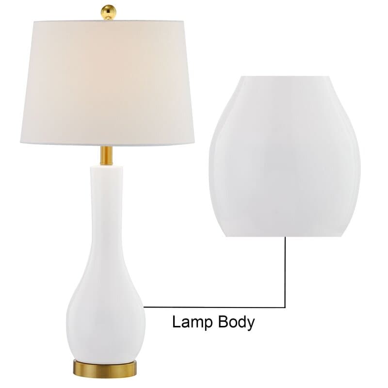 Ensemble de lampes de table en céramique 28,5 avec USB (lot de 2)
