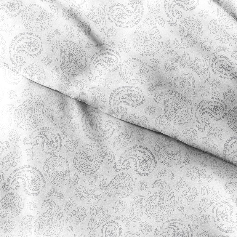 Parure de couette surdimensionnée 3 pièces Simply Soft à imprimé cachemire