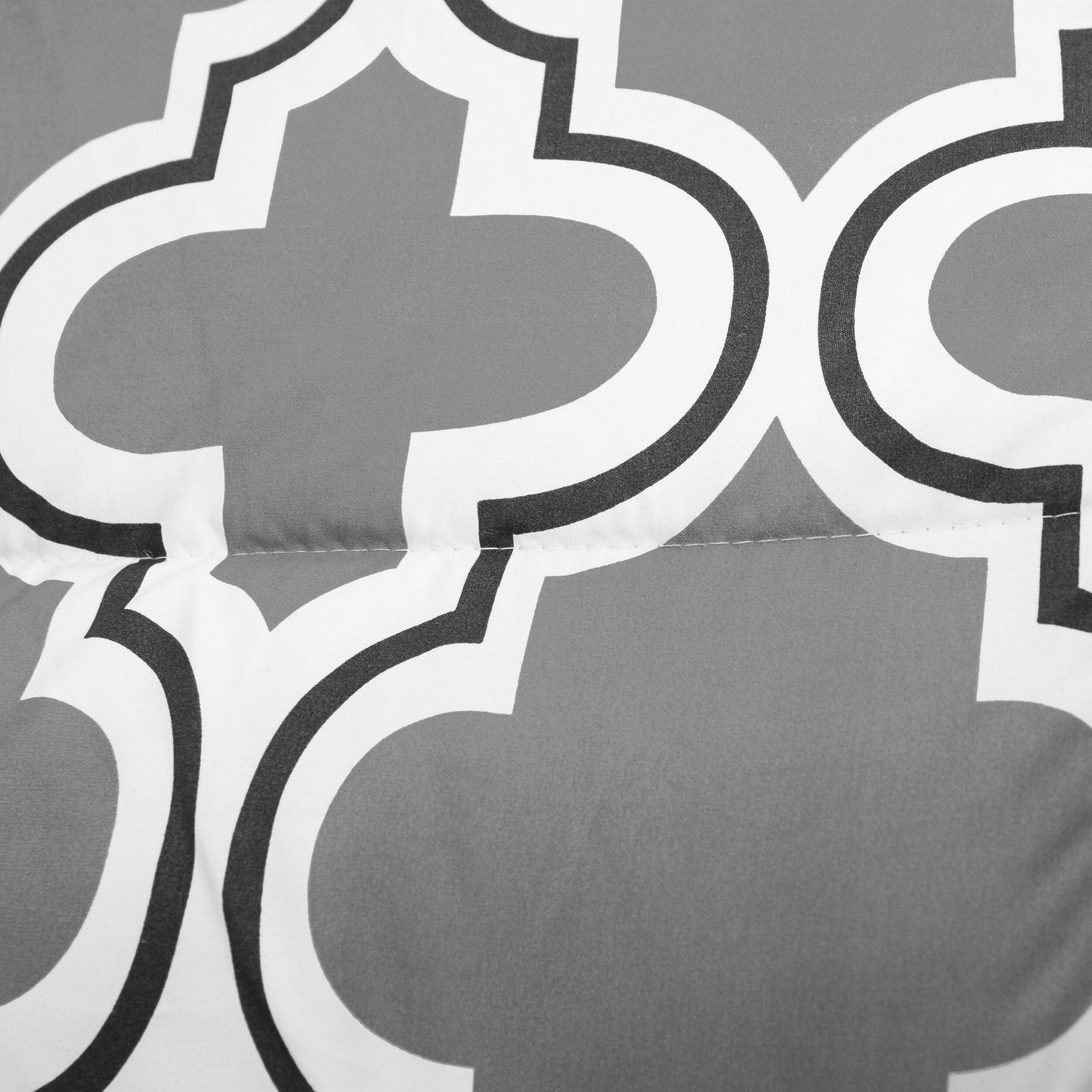 Ensemble de couettes toutes saisons en tissu treillis alternatif en duvet de qualité supérieure