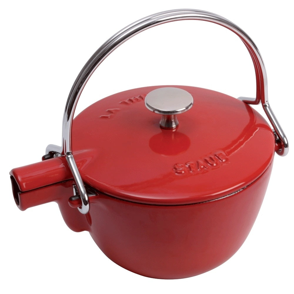 Bouilloire à thé ronde en fonte STAUB de 1 pinte