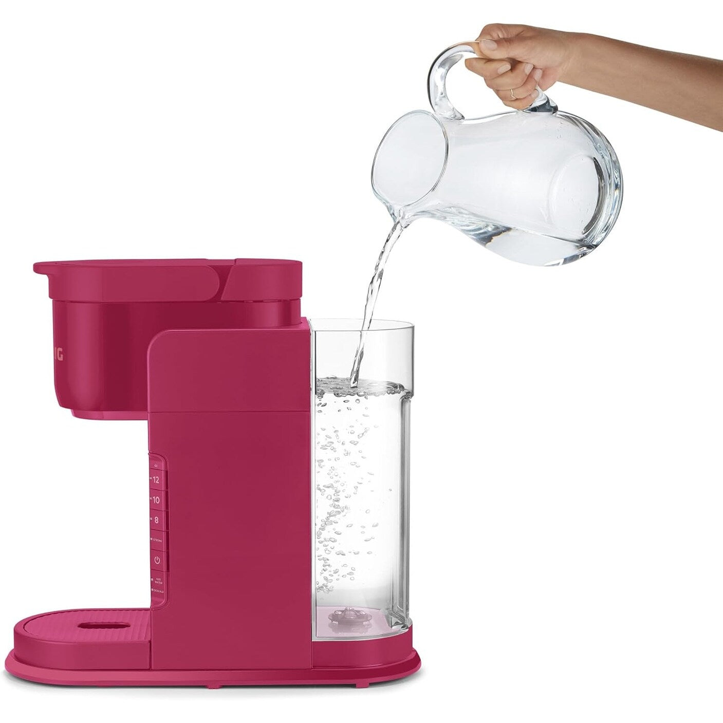 Cafetière K-Cup à dose unique, 3 tailles d'infusion, infusion forte, réservoir de 1,27 l, couleur baie des îles