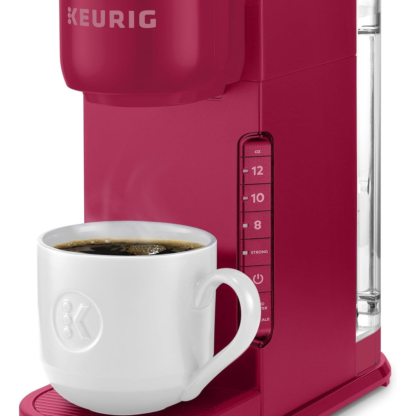 Cafetière K-Cup à dose unique, 3 tailles d'infusion, infusion forte, réservoir de 1,27 l, couleur baie des îles