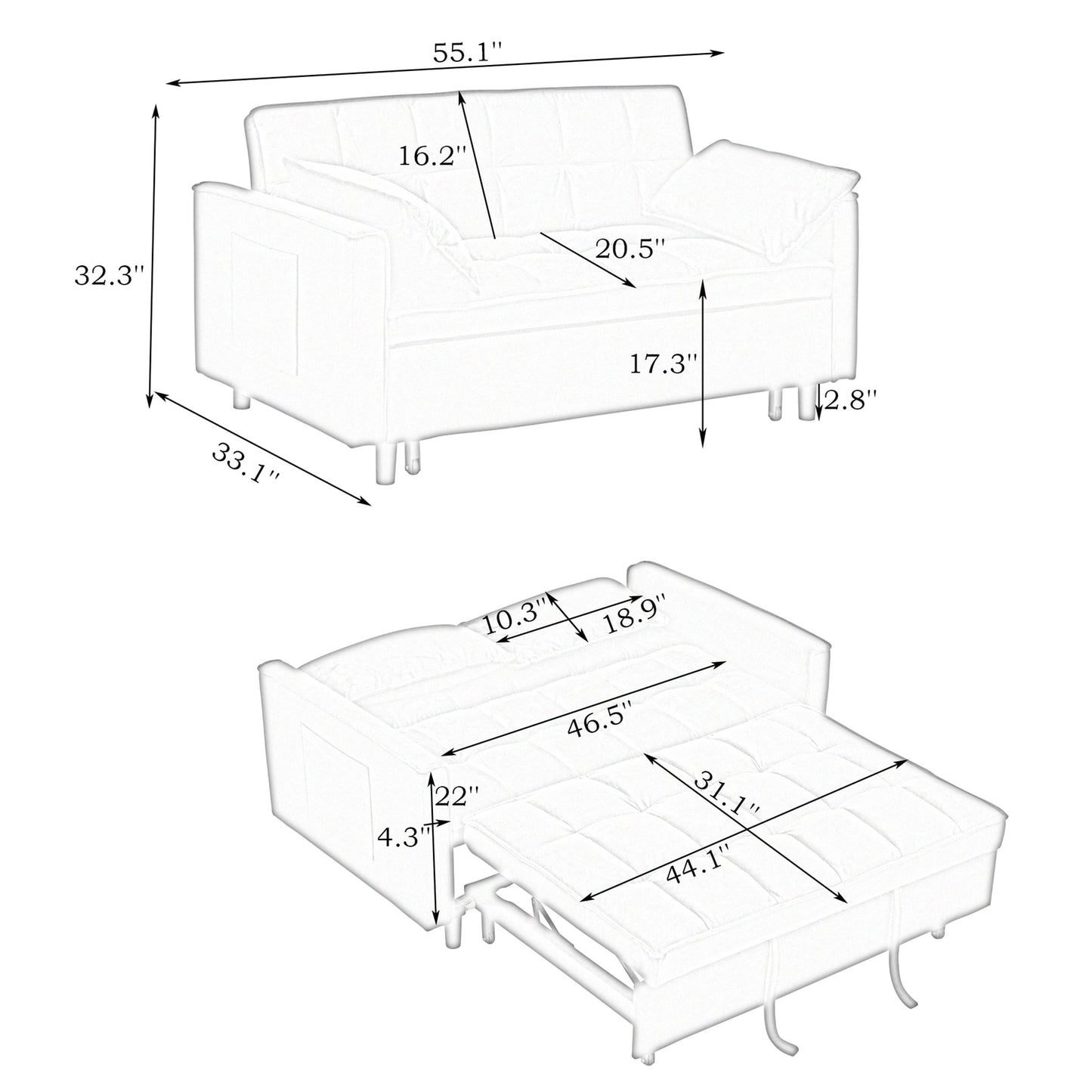 Sofa Pull-out Bed