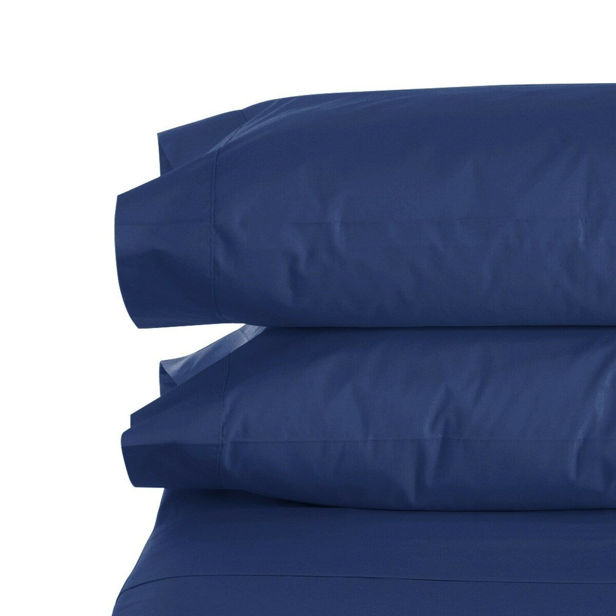 Ensemble de 2 taies d'oreiller douces au toucher 1800 pour lit Queen/Standard ou King