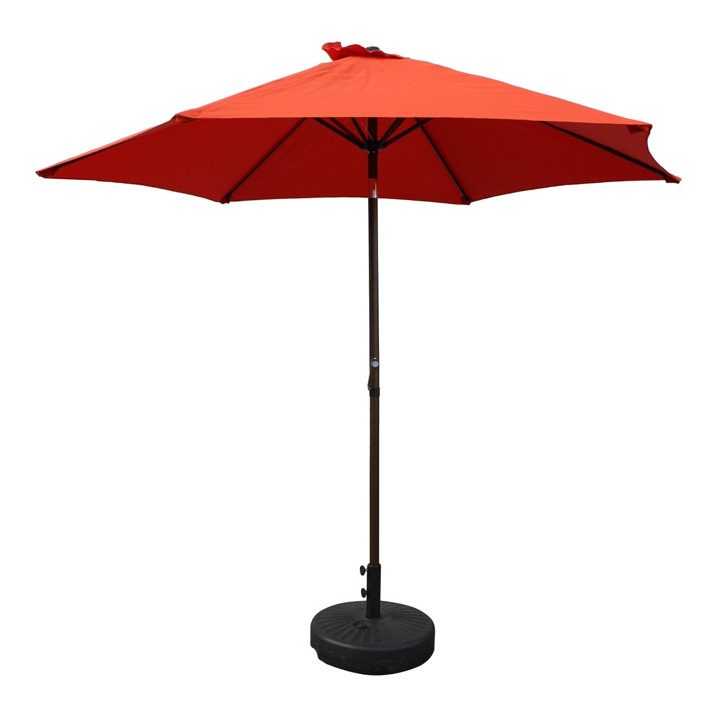 Parasol de marché en aluminium de 9 pieds de Saint-Kitts