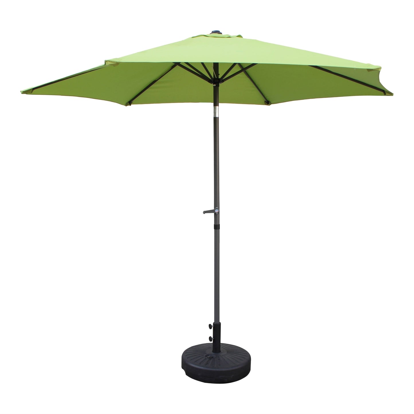 Parasol de marché en aluminium de 9 pieds de Saint-Kitts