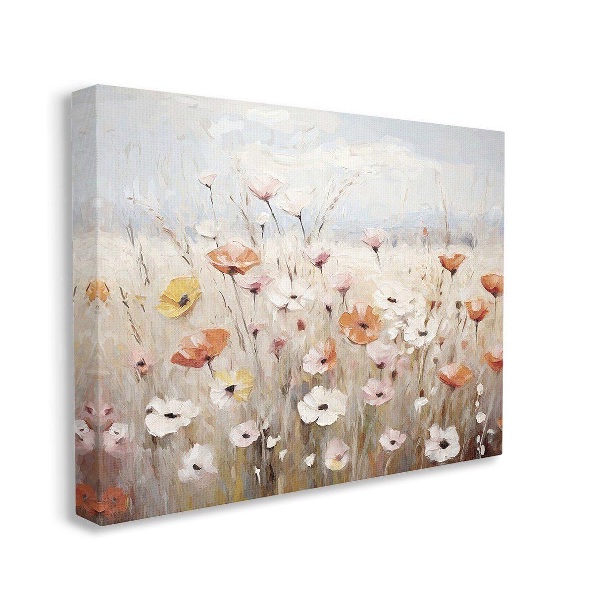 Toile murale Stupell Charming Flower Meadow, conçue par Ramona Murdock