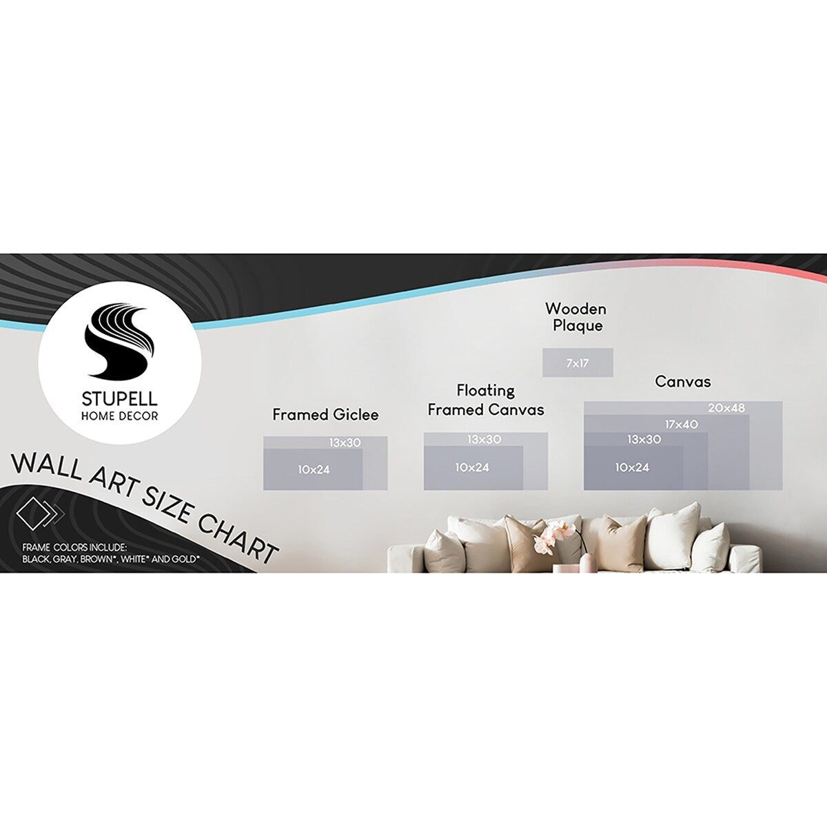 Stupell - Panneau de salle de bain « Asseyez-vous » - Art mural minimaliste sur toile noir et blanc
