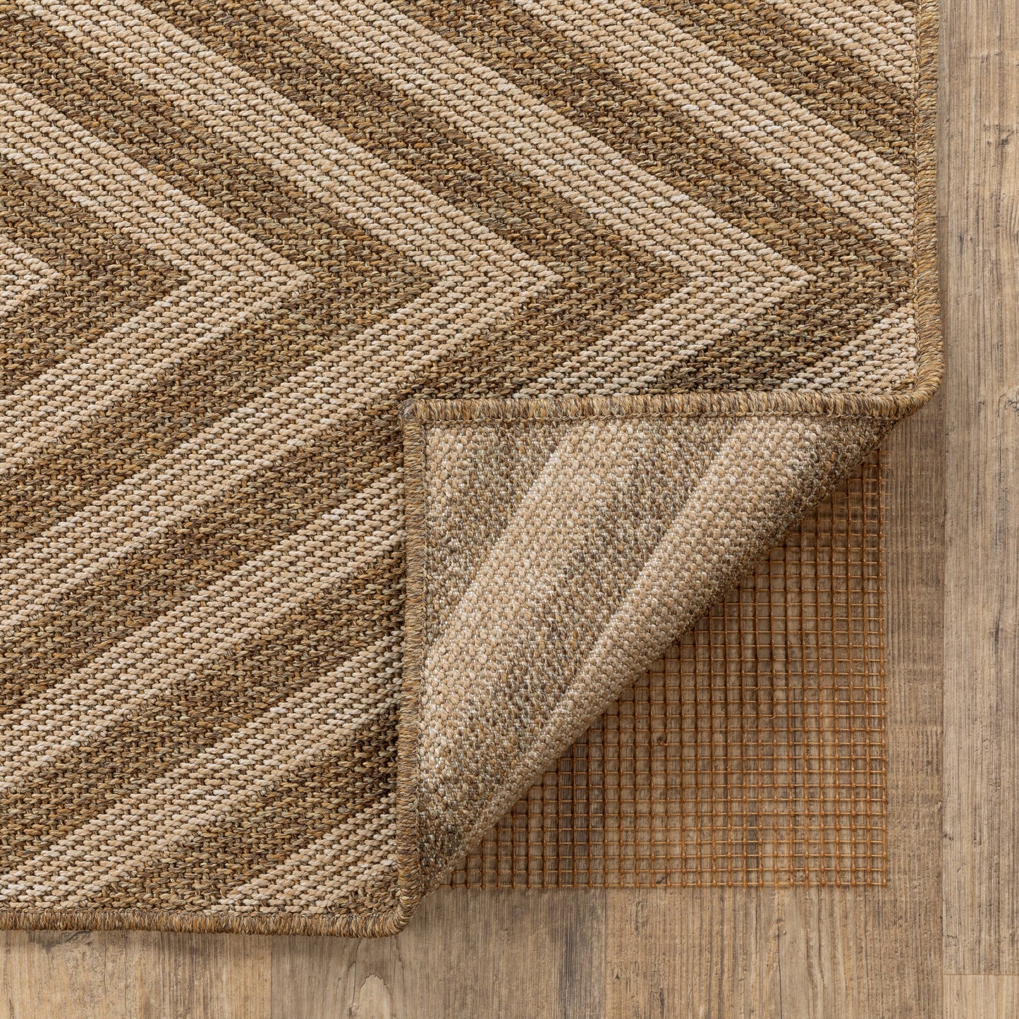 Sous-tapis d'extérieur toutes saisons Style Haven - Marron