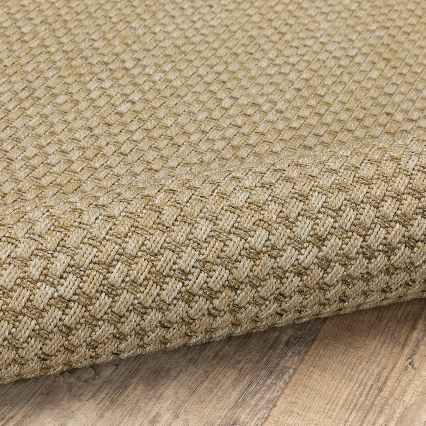 Tapis d'intérieur et d'extérieur tissé ton sur ton Veranda de Style Haven