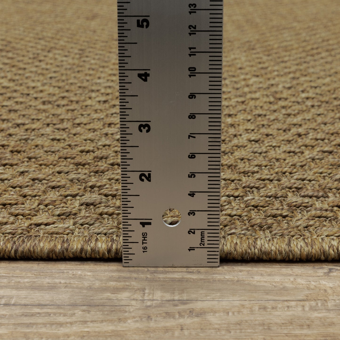 Tapis d'intérieur et d'extérieur tissé ton sur ton Veranda de Style Haven