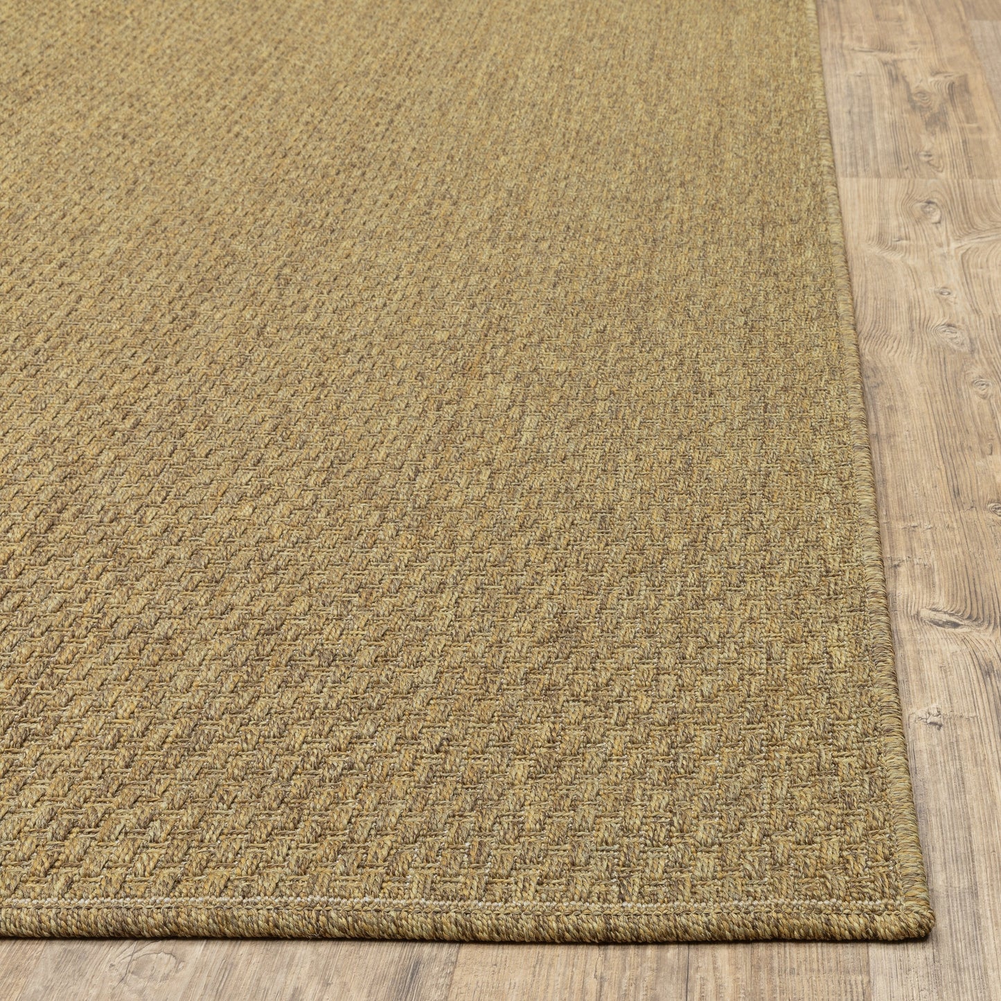 Tapis d'intérieur et d'extérieur tissé ton sur ton Veranda de Style Haven
