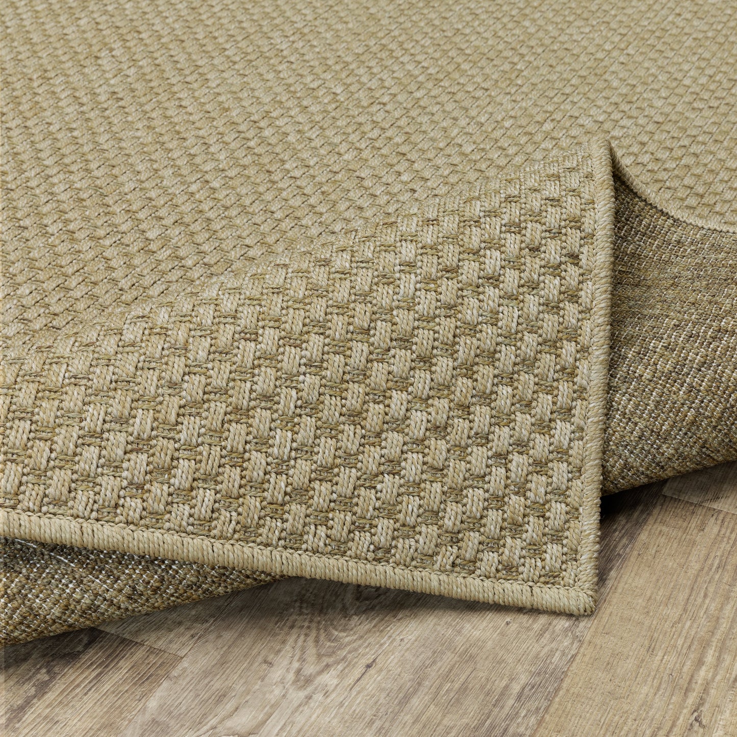 Tapis d'intérieur et d'extérieur tissé ton sur ton Veranda de Style Haven