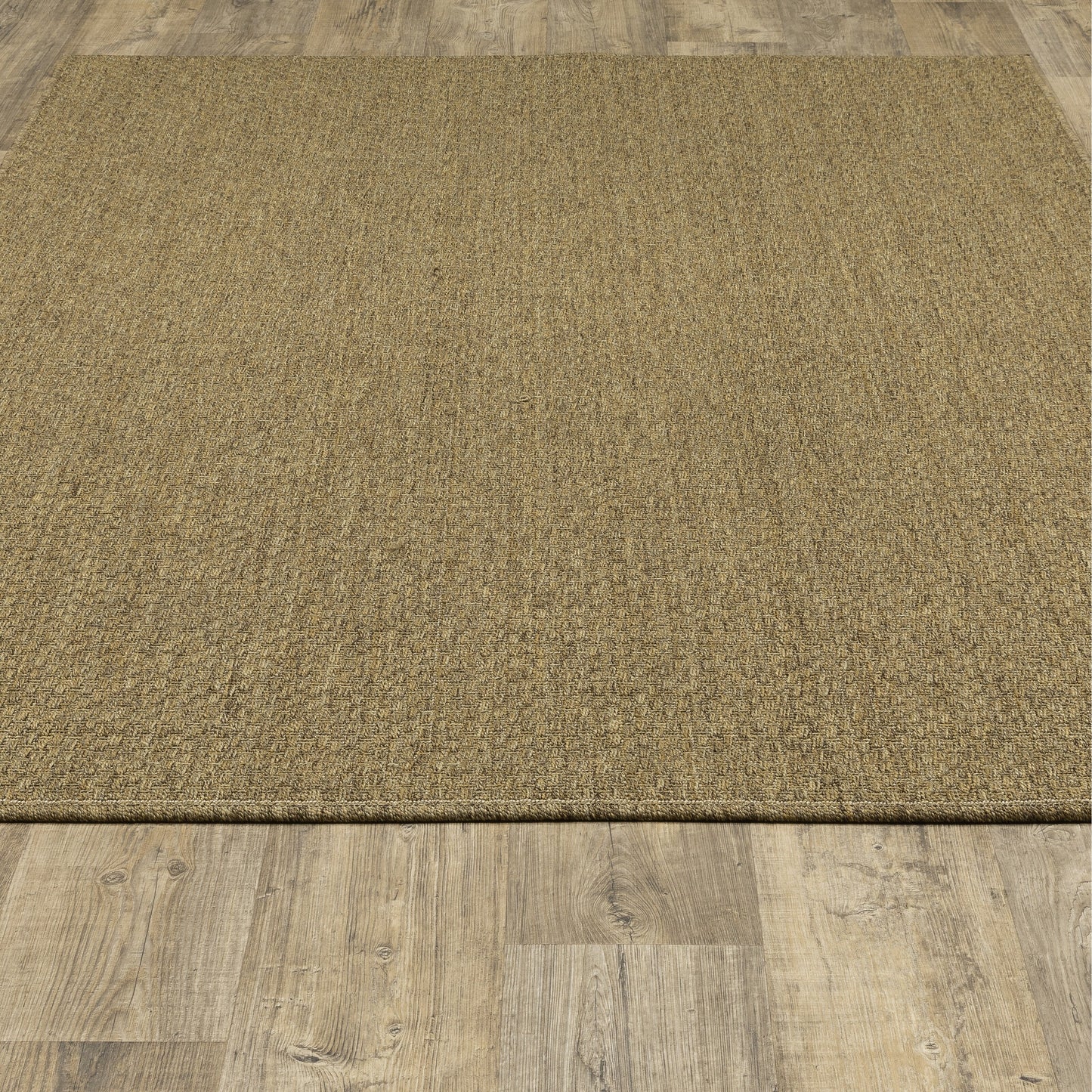 Tapis d'intérieur et d'extérieur tissé ton sur ton Veranda de Style Haven