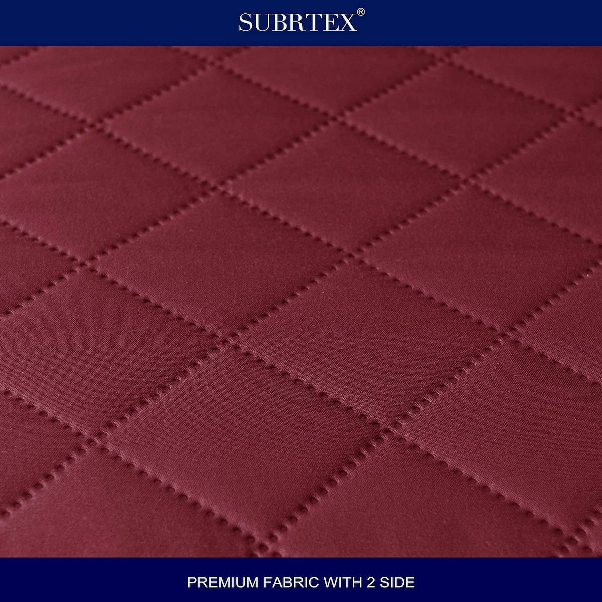 Housse de protection réversible et antidérapante pour fauteuil inclinable Subrtex - Grande taille
