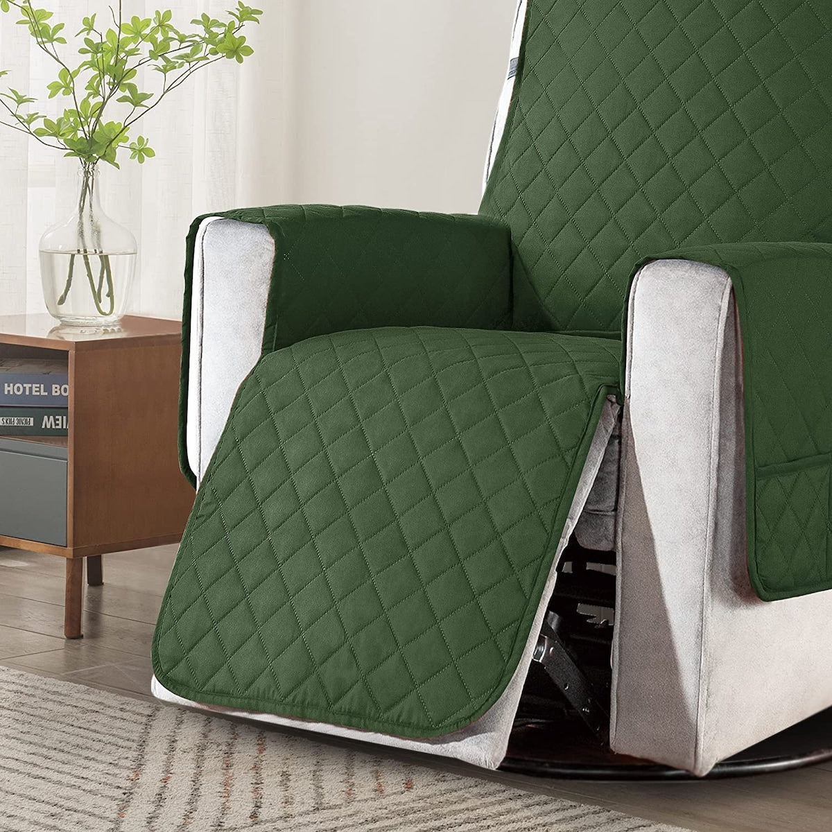 Housse de protection réversible et antidérapante pour fauteuil inclinable Subrtex - Grande taille