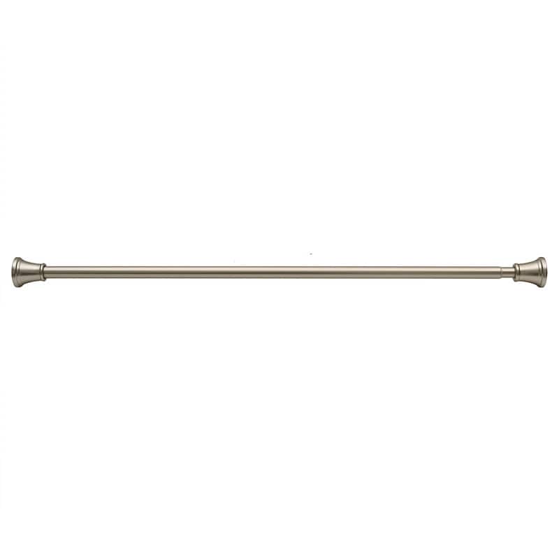 Tringle à rideau de douche réglable Utopia Alley de 183 cm (72 po) – Aluminium antirouille avec embout en caoutchouc, installation sans perçage