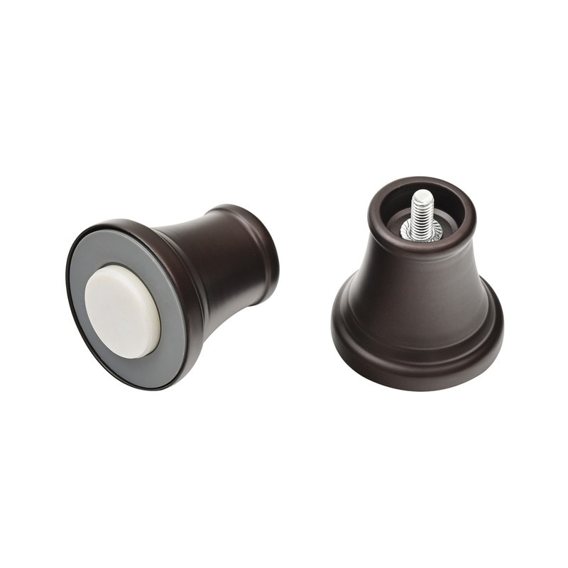 Tringle à rideau de douche réglable Utopia Alley de 183 cm (72 po) – Aluminium antirouille avec embout en caoutchouc, installation sans perçage