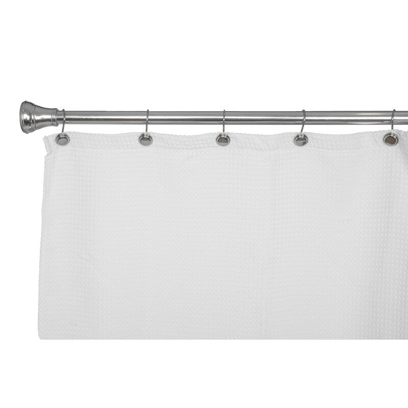 Anneaux de rideau de douche en métal antirouille Utopia Alley pour salle de bain, lot de 12