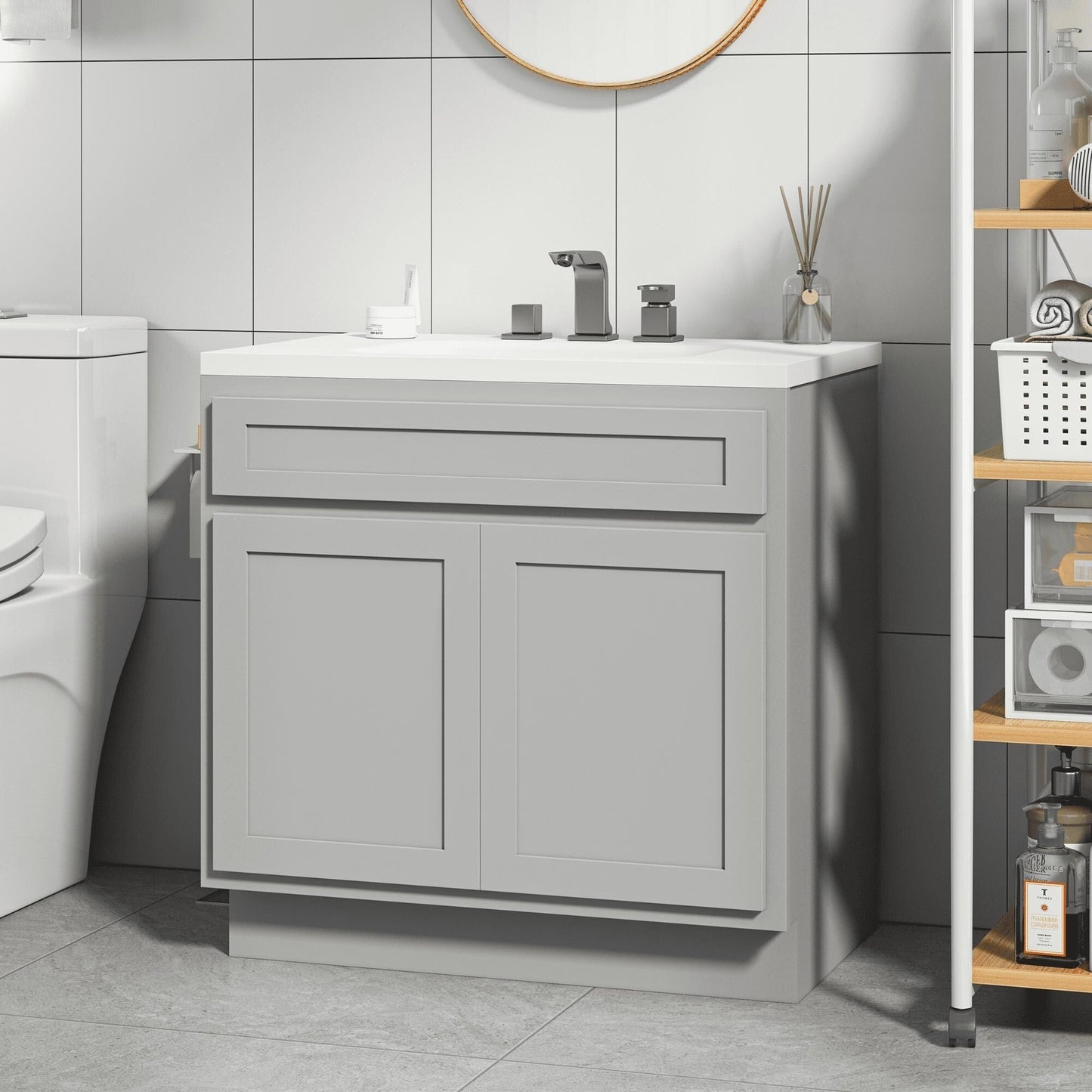 Meuble-lavabo simple de 36 pouces de Vanity Art