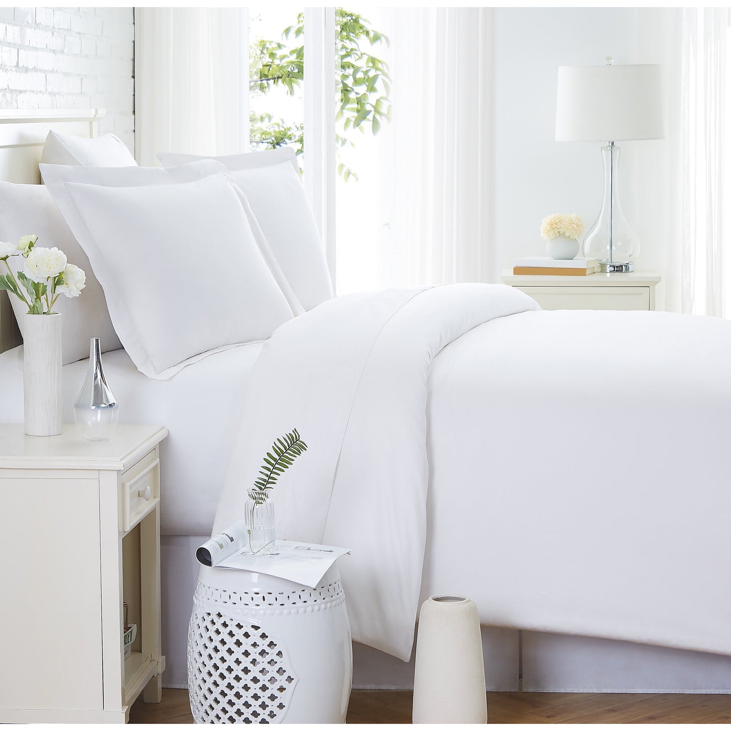 Parure de couette 3 pièces ultra-douce Vilano Comfort Premium