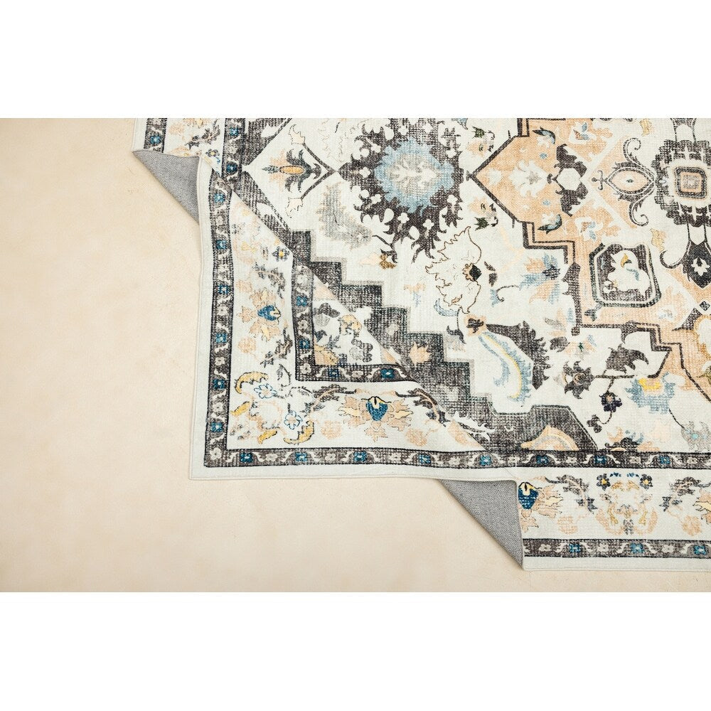 Tapis abstrait moderne vintage