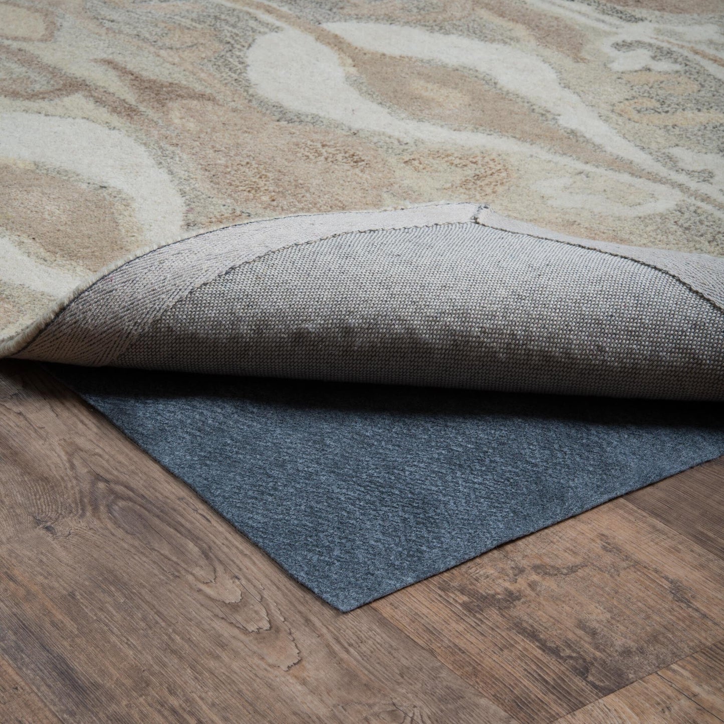 Sous-tapis d'intérieur réversible multi-surfaces Vista Home. - Gris