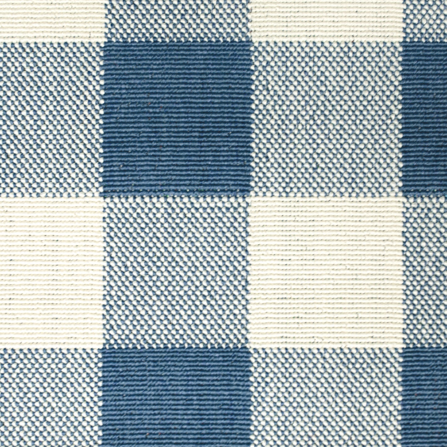 Tapis d'intérieur/extérieur à carreaux vichy de Malte de Vista Home