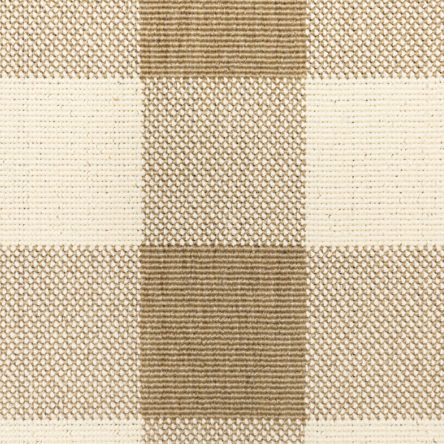 Tapis d'intérieur/extérieur à carreaux vichy de Malte de Vista Home