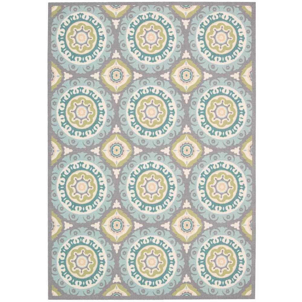 Tapis médaillon bohème d'intérieur et d'extérieur Waverly Sun N' Shade
