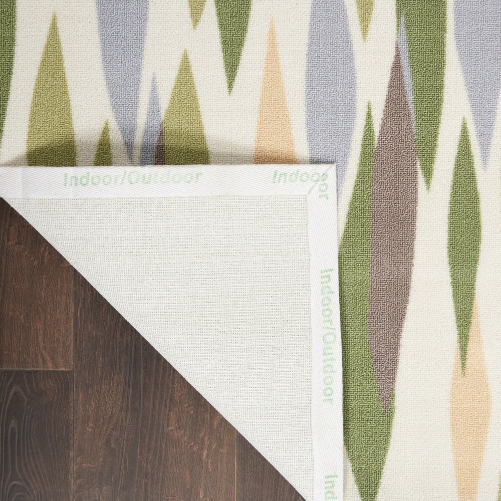 Tapis d'intérieur et d'extérieur moderne et abstrait Waverly Sun N' Shade