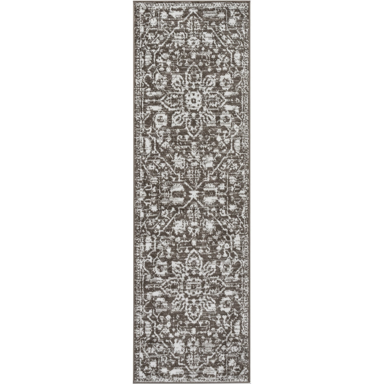 Tapis oriental bohème vintage à motif floral bien tissé Dazzle Disa
