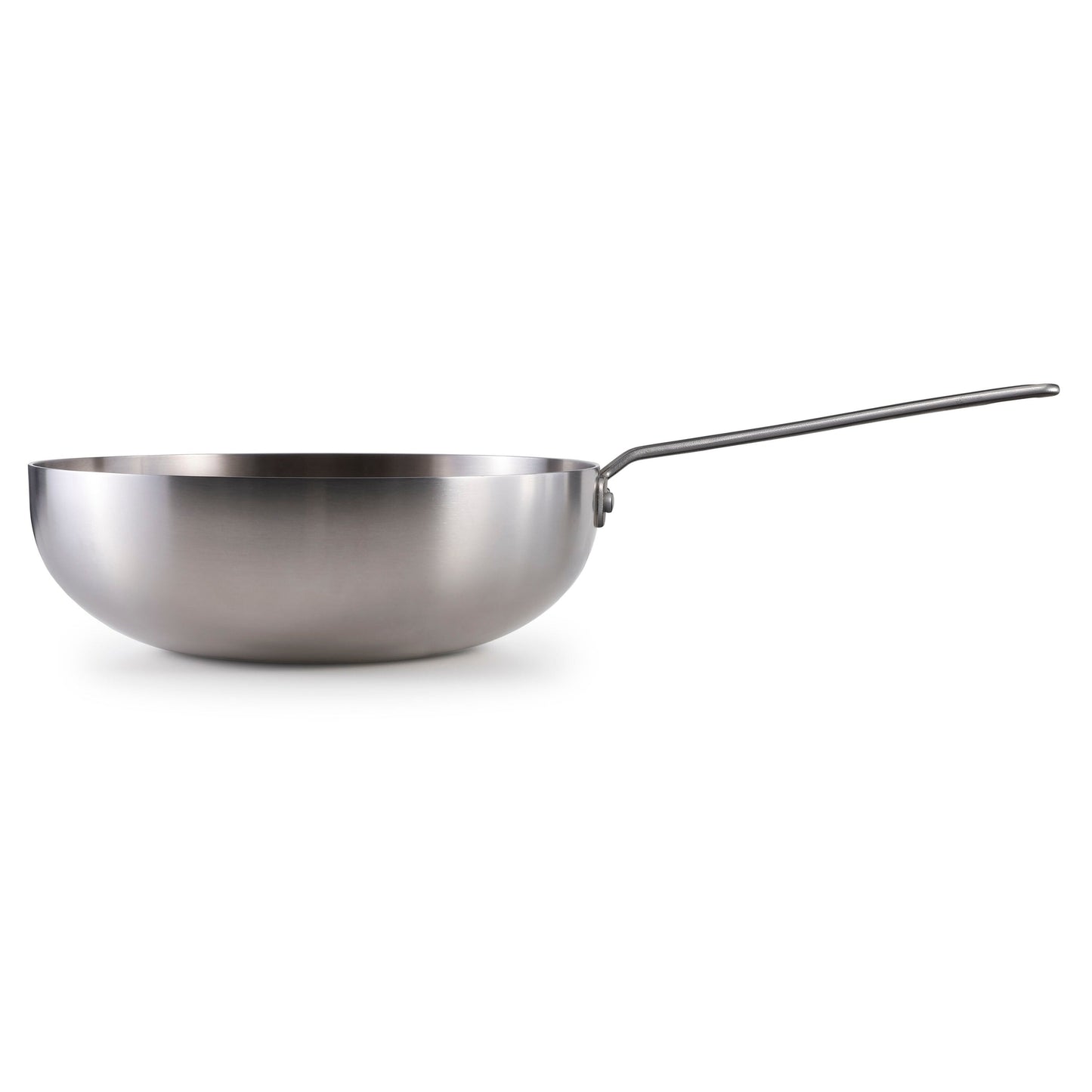 Wok en acier inoxydable Skottsberg de 28 cm